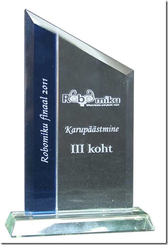 Robomiku, karu päästmine 3. koht